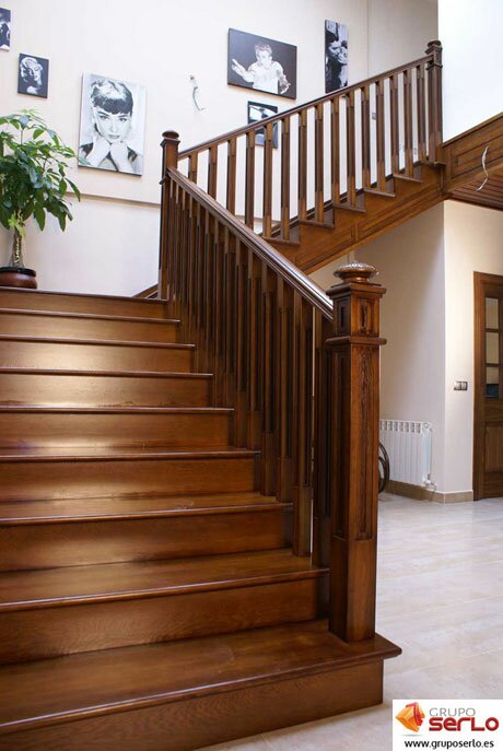 Escalera de madera 1