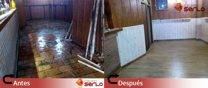Reparación de parquet